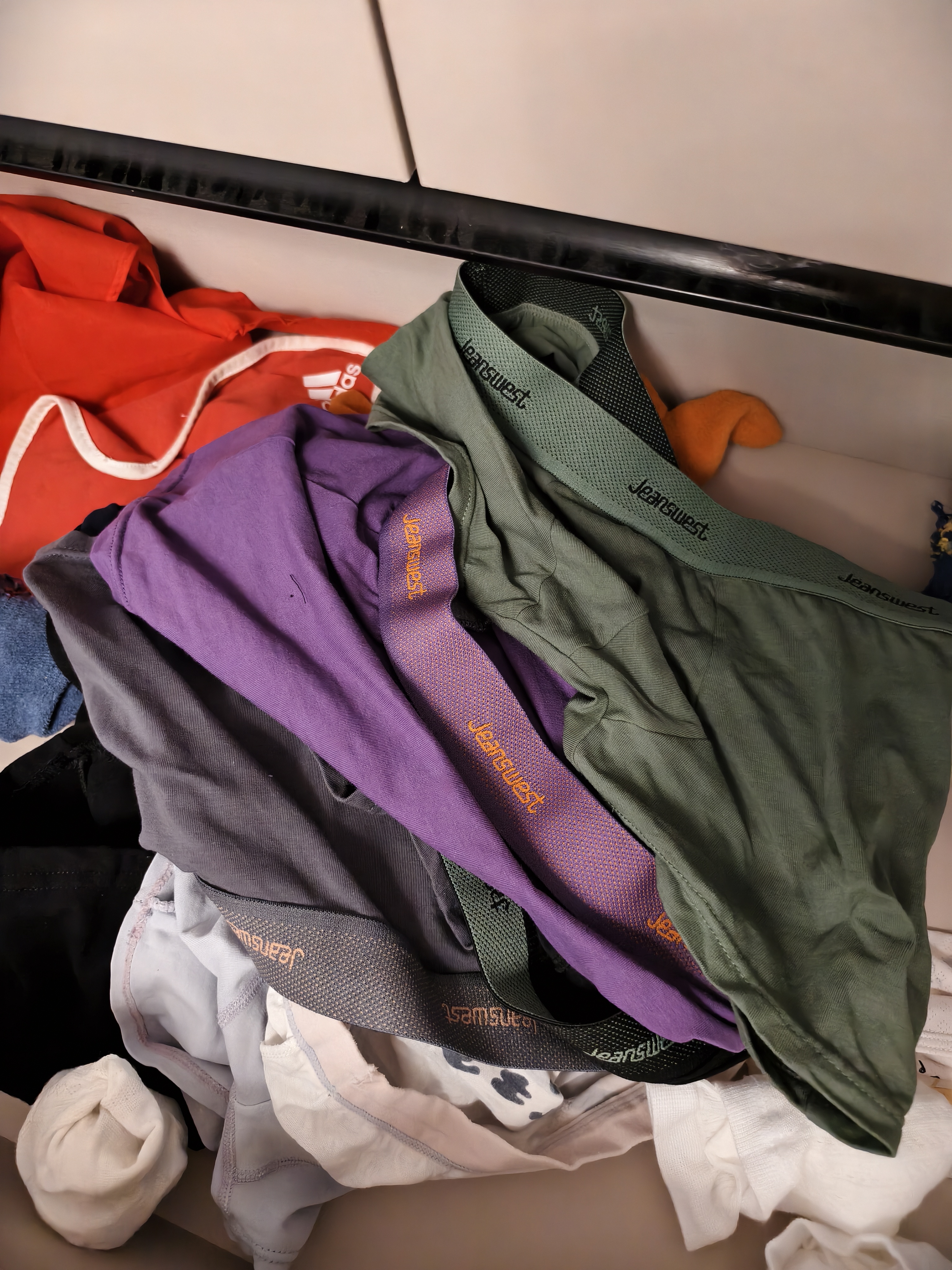 真维斯（Jeanswest）男士内裤纯棉四季大码透气宽松青少年男生平角短裤衩裤头4条 实拍图