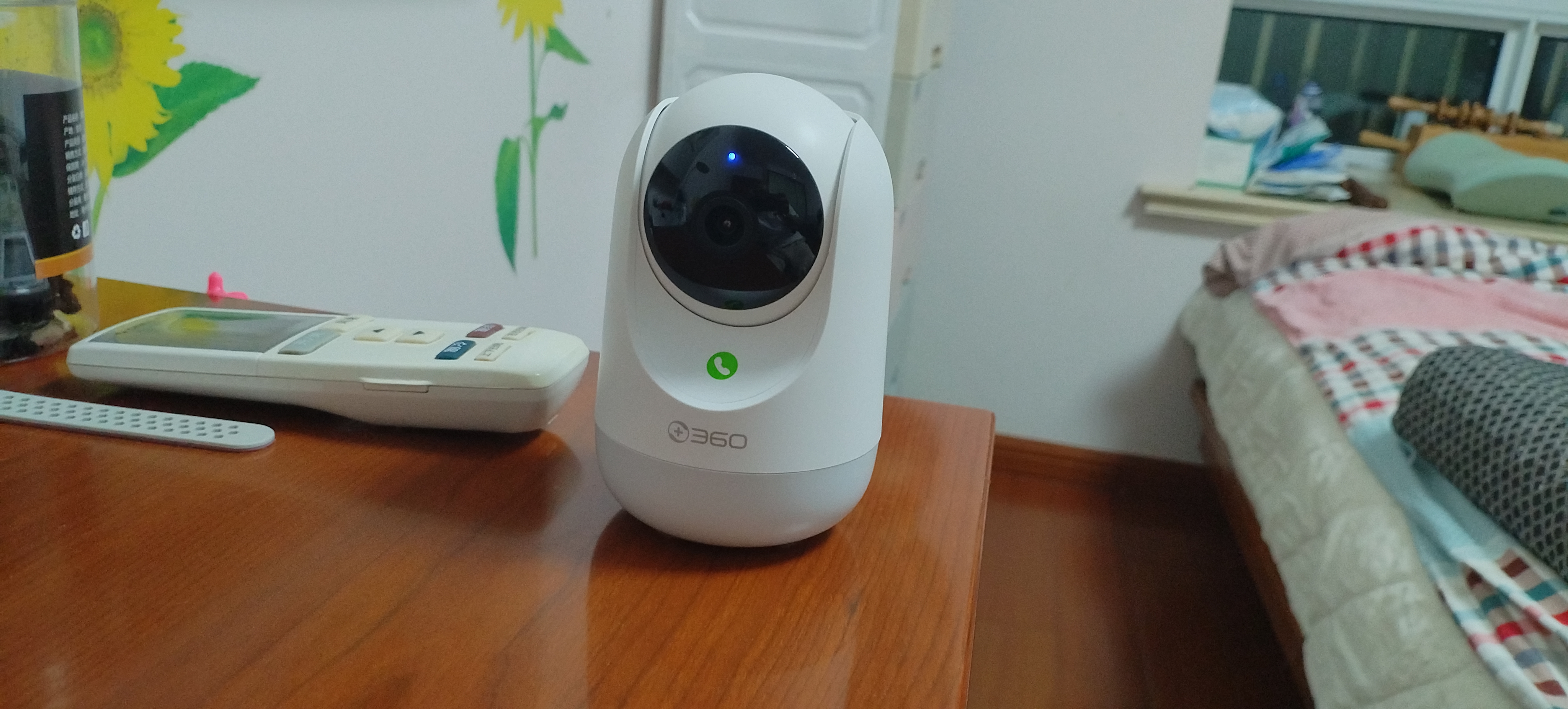 360摄像头9pro 高清400万像素微光全彩家用监控手机远程双向通话360度旋转婴儿看护器 实拍图