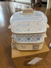小熊（Bear）蒸蛋器 煮蛋器 家用多功能一体机 一键操作蒸鸡蛋羹神器 小型一人用 单双层一体机ZDQ-D12R3 实拍图