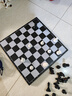友邦（UB）国际象棋磁性折叠圆角黑白象棋套装入门培训露营 2620-C(中号) 实拍图