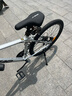 京东京造 XC350山地自行车铝合金禧玛诺21速油压碟刹成年人学生17寸时空银 实拍图