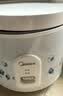 美的（Midea） 微压电饭煲 精铸发热盘大容量简单易控 黑晶内胆家用迷你小电饭锅 1-2-3-5-8人家用商用年货好物 4升款 4L 2-6人用 实拍图