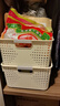 名创优品同款 杂物收纳筐塑料桌面收纳盒厨房橱柜零食玩具整理筐 活动专享-高款特大号 实拍图