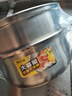 炊大皇304不锈钢汤锅+蒸屉 汤蒸炖锅蒸锅双耳煮粥煮面 22cm 电磁炉通用 实拍图