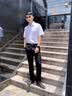 皮尔卡丹高弹力男裤秋冬季男士休闲裤直筒抗皱免烫商务西装裤子男款长裤 藏青色【秋冬厚款】 32 （2尺5腰围） 实拍图