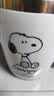 史努比（SNOOPY）保温杯304不锈钢马克咖啡杯家用喝水杯男士办公室茶杯女学生杯子 黑色420ML【带盖+杯刷+勺】 实拍图