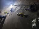 百舸（BAIGE）停车位挡车器 车库限位器 倒车定位器止退器 三黄标准款 橡塑款 一对装 60*16*10 CW283288 实拍图
