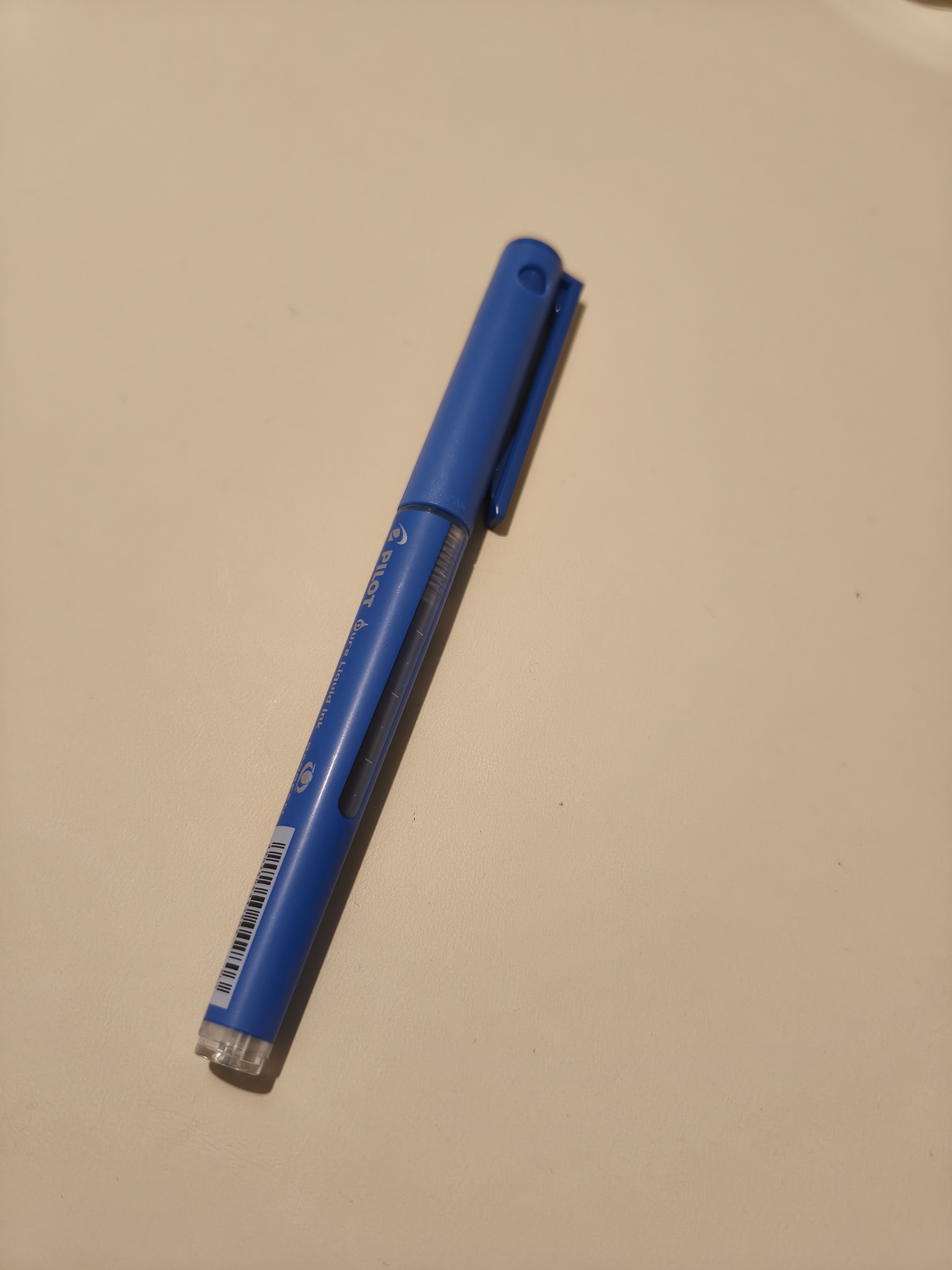 百乐（PILOT）BXC-V5直液式走珠笔大V5中性水笔0.5mm签字笔学生考试刷题笔办公文具 升级版可换墨胆 蓝色 实拍图