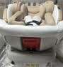 初婴贝儿童安全座椅汽车用0-4-12岁婴儿宝宝车载可坐可躺i-Size通风加热 豪华版金+175°躺+支撑腿+遮阳棚 实拍图