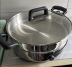 利仁（Liven）电饼铛电煎锅家庭用304不锈钢0涂层电饼档32cm加大55mm加深三明治早餐机DJG-J3255 实拍图