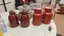 炊大皇保温壶316L不锈钢大容量家用热水壶暖瓶一体无缝内胆2L（复古红） 实拍图