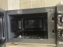 美的（Midea）微波炉经典升级款M2A 家用小型20升平板式易清洁快捷双旋钮高效速热杀菌除味2026新款 实拍图