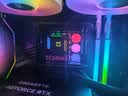 TCOMAS钛钽LA300 360黑色 一体式CPU水冷散热器 微景观大冷头加厚冷排风扇ARGB光效 支持intel/AMD 实拍图