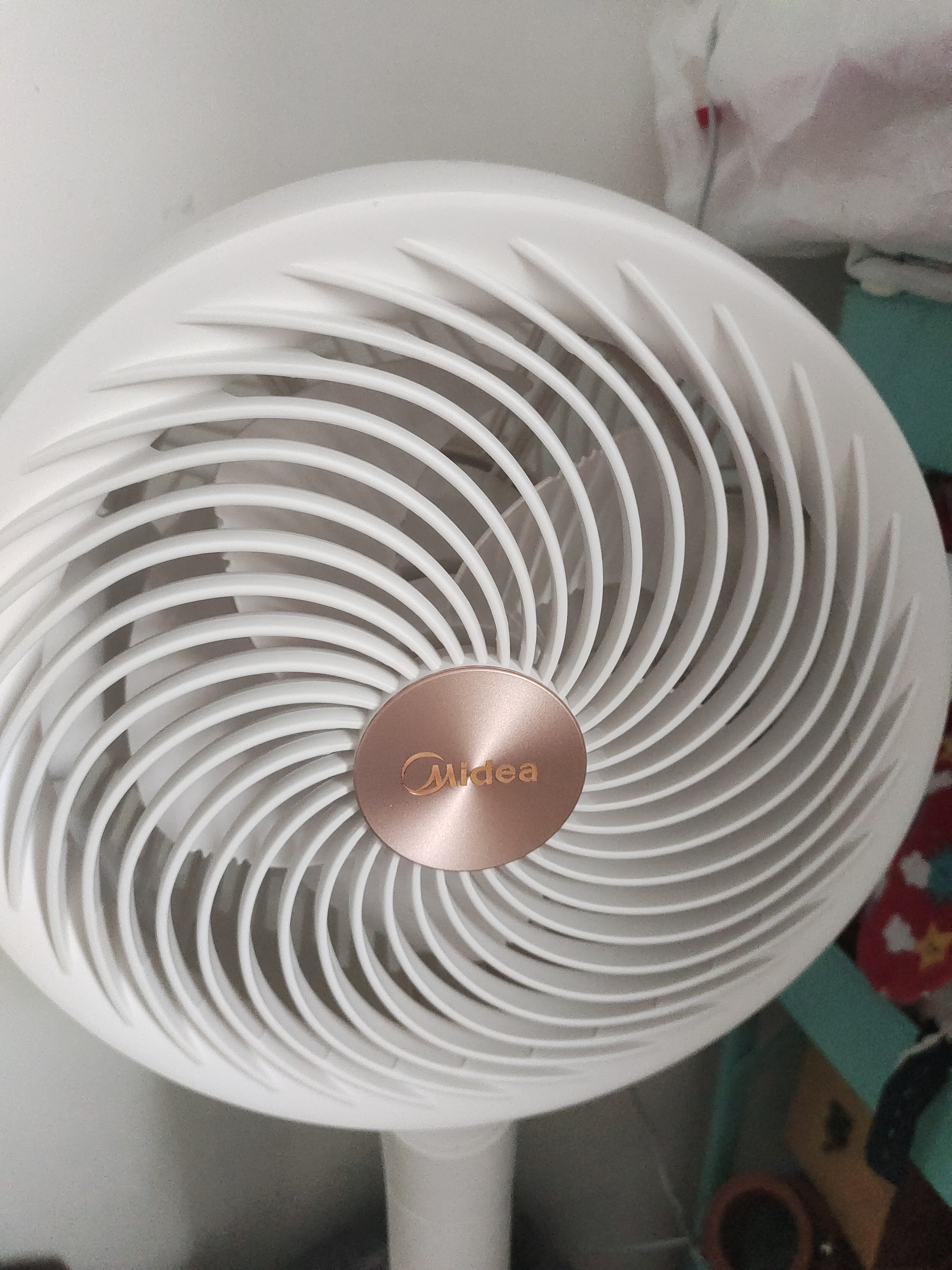 美的（Midea）【净化驱蚊】空气循环扇直流变频新款大风力家用落地扇3D摇头桌面电风扇卧室静音一级能效GDJ24DXS 实拍图