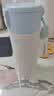 沐韩2025高颜值保温杯女生大容量男女便携学生随手杯子双饮运动吸管杯 冰川星夜450ml送杯刷【升级陶瓷覆层】 实拍图