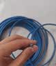 绿联六类网线千兆【0.57±0.008mm纯铜芯】CAT6类非屏蔽双绞线 家装网线POE监控装修布线工程箱线 50米 实拍图