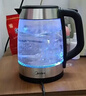 美的（Midea）电水壶热水壶家用高硼硅玻璃1.7L大容量1800W透明暖水壶自动断电泡茶MK-SHJ1722 实拍图