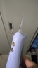 博皓（prooral）【七夕情人节礼物】冲牙器5025Plus手持立式洗牙器带数显成人洁牙器便携牙齿冲洗器天空蓝270ml 实拍图