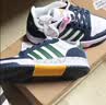 adidas ENTRAP美式校园风运动少年感复古篮球风板鞋男女阿迪达斯   白色/深蓝色/绿色   40.5 实拍图