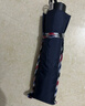 天堂伞 加大雨伞三折 经典商务伞格纹10骨加大雨伞男女 藏青 实拍图