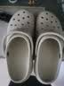 卡骆驰（CROCS）白鹿同款云朵洞洞鞋|206750 骨白色-2Y2 36/37(230mm) 实拍图