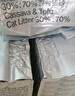 pidan木薯植物猫砂 含10%小苏打抑菌结团好 可混矿砂等猫砂用2.4kg*6包 实拍图