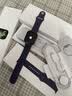 Apple/苹果 Watch S11 智能手表GPS款46毫米银色铝金属表壳雾紫色运动型表带M/L MEVX4CH/B 实拍图