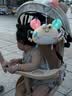 COOKSS抽抽乐婴儿玩具抬头训练婴儿推车床铃挂件安抚哄睡音乐螃蟹拉拉乐 实拍图