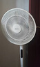 美的（Midea）【飓风节能】七叶柔风立式电风扇/家用轻音落地扇/台式小型风扇/大风力遥控定时摇头风扇 SAH35BSJ 实拍图