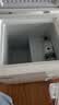 荣事达（Royalstar）小冰柜家用小型冷冻保鲜迷你冷藏商用卧式冷柜单用储母乳柜节能省电 128白色【可囤60斤肉 加厚发泡 强制冷】 实拍图