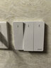 正泰（CHNT）开关插座 三开单控开关 86型暗装插座面板 6C奶油白 实拍图