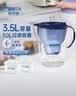 碧然德（BRITA） 过滤净水器 家用滤水壶 净水壶 海洋系列 3.5L蓝色 一壶3芯装 环保加固包装 实拍图