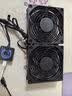 利民（thermalright）TL-C12C 黑色12cm入门级风压扇 经典磁稳S-FDB轴承 50CM 4PIN串接PWM接头 1550转速 实拍图