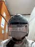 野马（YEMA）3c认证623-1S电动车头盔男摩托车安全帽女冬季双镜片半盔 四季通用 均码 松鼠灰配透明镜片 实拍图