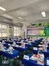 梓晨小学生桌布桌罩课桌套罩学校教室长方形学习桌专用蓝色桌套书桌垫 实拍图
