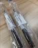 uni三菱【热门商品】 uni-ball UMN-138S按动黑色中性笔0.38mm黑笔签字笔学生专用水性笔黑波点杆 1支 实拍图