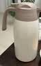 膳魔师（THERMOS）保温壶2000ml男女士商务家用热水壶暖瓶生日实用礼物THX-白色 实拍图