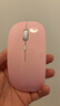 YUMIDA适用苹果MacBook无线鼠标Air Pro Neo笔记本蓝牙鼠标A18M3M4M5芯片电脑办公静音鼠标ipad平板通用 可爱粉-( 蓝牙+Type-c接收器 )+鼠标垫 实拍图