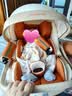 怡戈（Ekobebe）新生婴儿0-15个月提篮式安全座椅汽车用便携车载奶酪棕【新国标】 实拍图