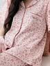 芬腾睡衣女7A抗菌防螨100%棉26年夏季新款印花家居服套装 实拍图