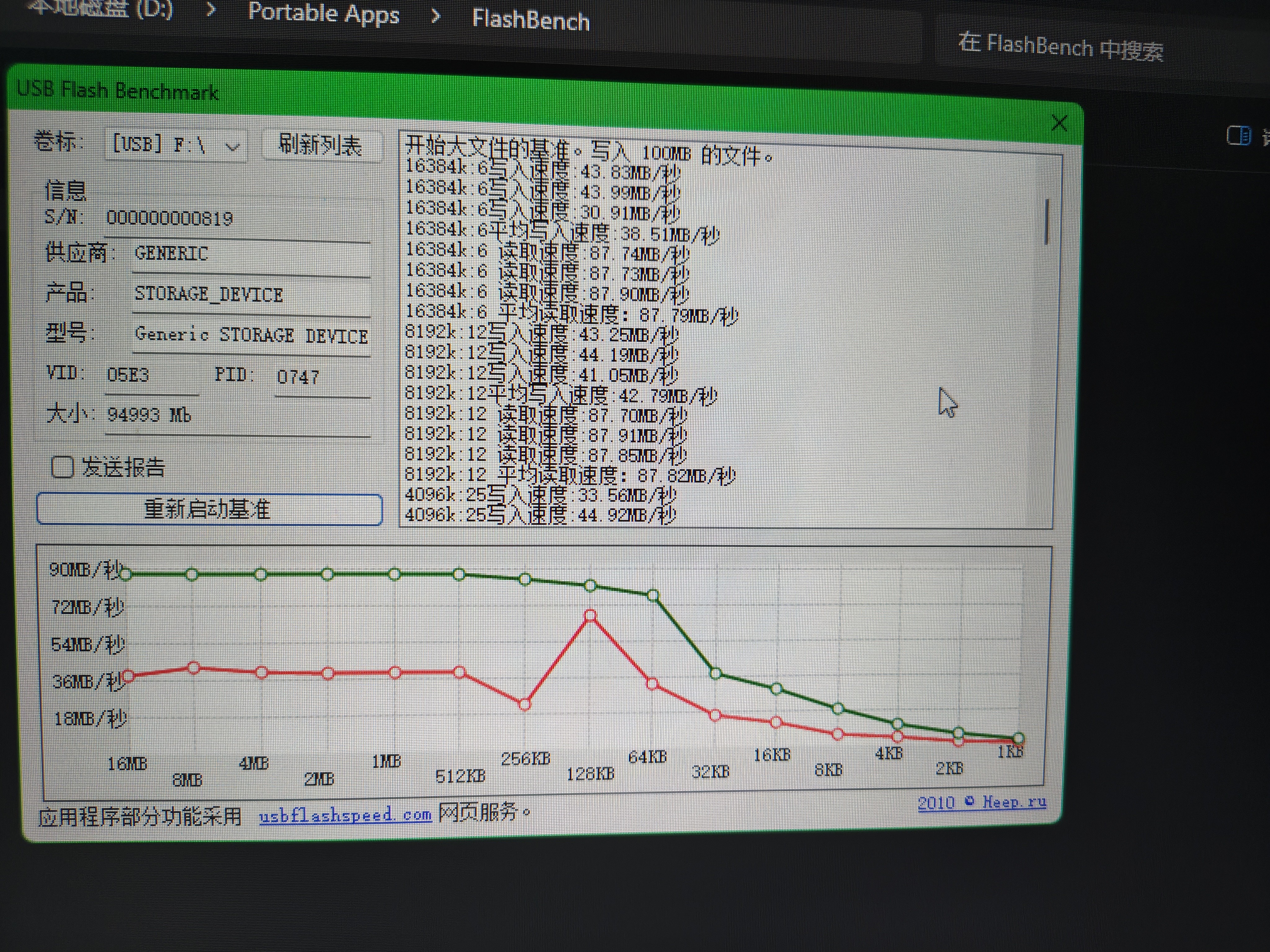 移速（MOVE SPEED）JOY联名款95GB TF（MicroSD）存储卡U3 V30 A1 C10手机平板高速内存卡行车记录仪监控摄像头游戏机 实拍图