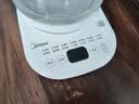 美的（Midea）养生壶 1.5L全自动煮茶壶 24h预约调奶器 12小时智能恒温烧水壶 11档控温电热水壶 YS15P202 实拍图