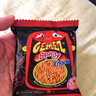 GEMEZ印尼小鸡干脆面180g（烧烤*6+辣味*6）独立包装休闲零食进口食品 实拍图