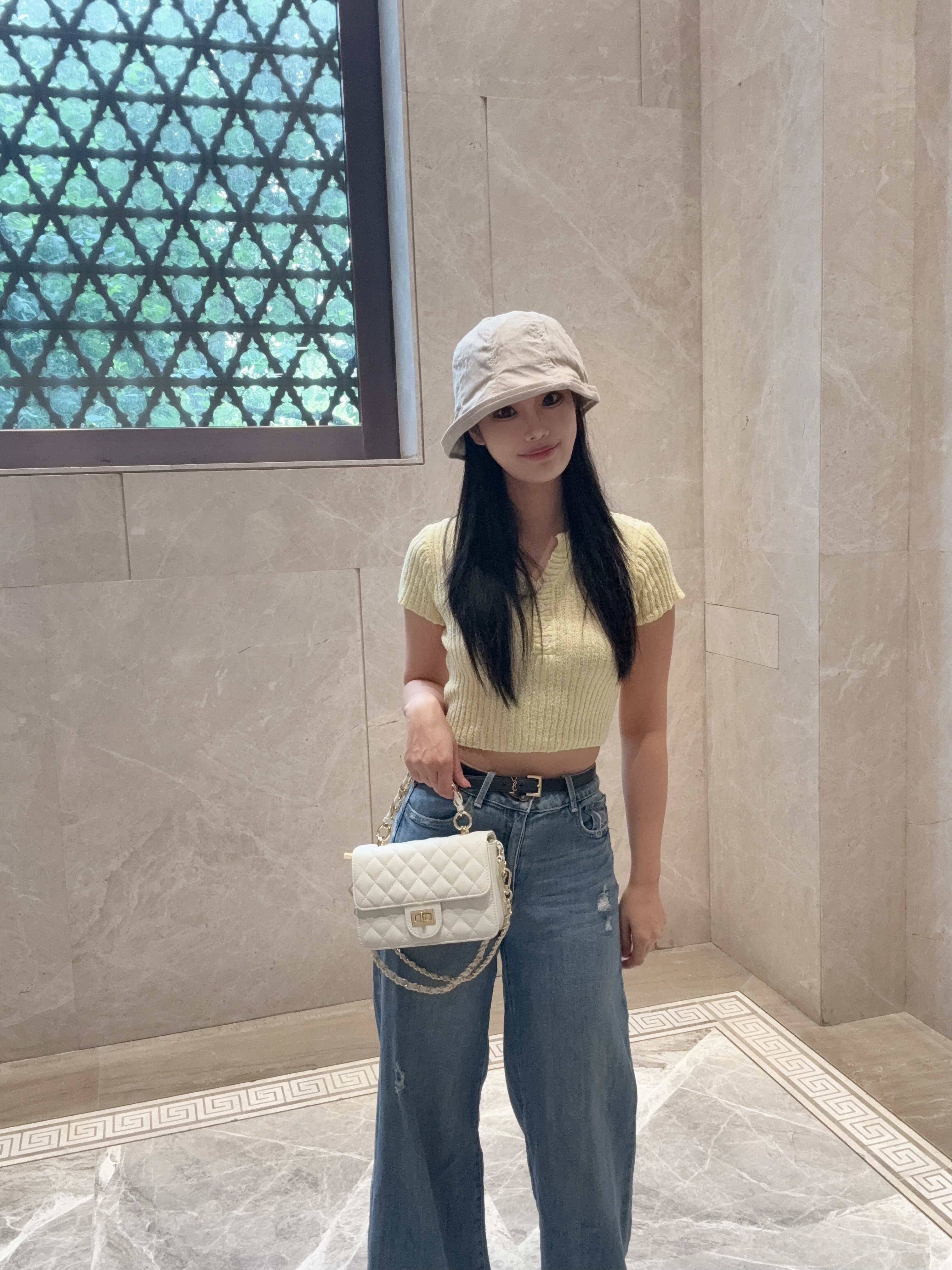 viney【何泓姗同款】牛皮斜挎包包女包链条包生日礼物高级感送女友老婆 实拍图