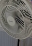 美的（Midea）【飓风节能】七叶柔风立式电风扇/家用轻音落地扇/台式小型风扇/大风力遥控定时摇头风扇 SAH35BSJ 实拍图