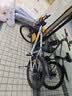 京东京造 XC350山地自行车铝合金禧玛诺21速油压碟刹成年人学生17寸时空银 实拍图