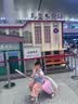 ALLEK 遛娃行李箱儿童可坐骑女孩拉杆箱带娃神器女宝宝旅行箱女童 实拍图