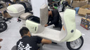 绿源【门店自提】糖豆新国标电动自行车 成人通勤代步长续航电动车 到门店选颜色 实拍图