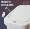 佳帮手脚踏垃圾桶10.4L中号脚踩厕所卫生间客厅厨房+75只垃圾袋 实拍图