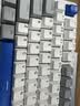 雷柏（Rapoo）V700DIY-98升级款 三模客制化无线机械键盘gasket结构7层填充消音全键热插拔键盘 白灰蓝(弹白轴) 实拍图